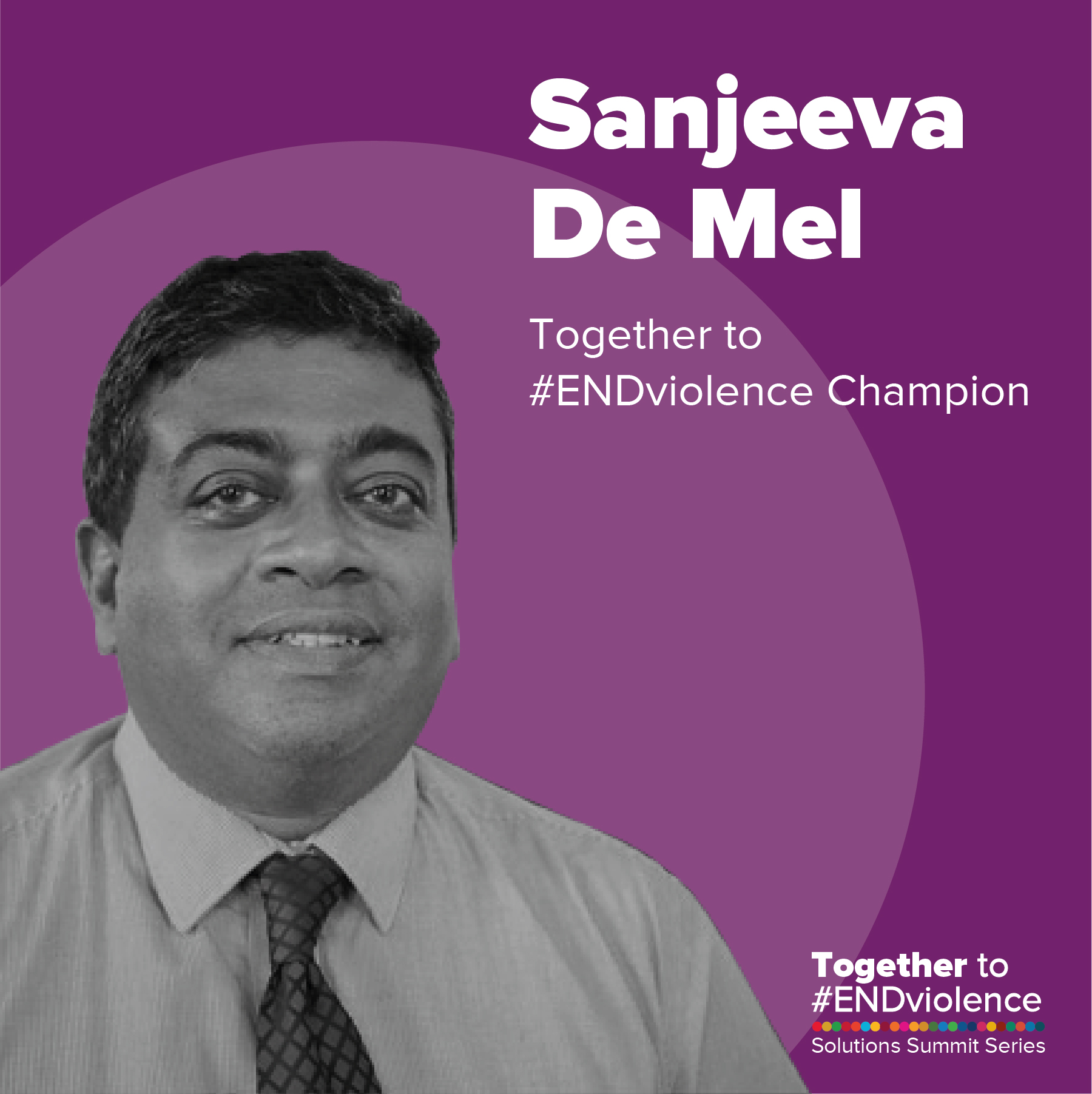 Sanjeeva with children.